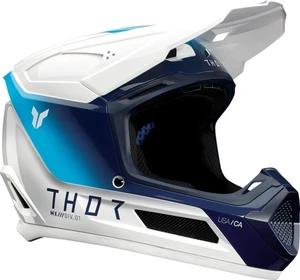Thor Youth Fleet Storm Helmet - Large, Blue/White 0111-1691 - Picture 1 of 4