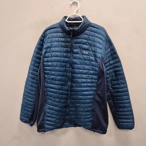 Rab Cirrus Flex Puffer Lightweight Blue Full Zip Walking Hiking Jacket Size XXL - Picture 1 of 9