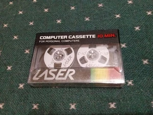 Laser Computer Cassette 10 Min Perfect Unused Sealed Condition Very Rare Vintage - Picture 1 of 8