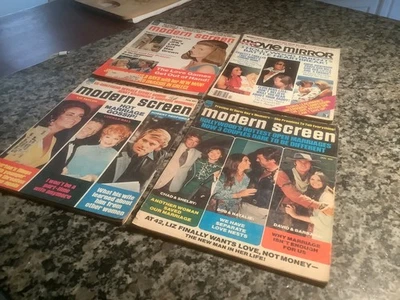 Lot of 10 movie & tv magazines! 1970s! Robert Redford,,Cher,Barbra Streisand +++ Foto 1 de 3