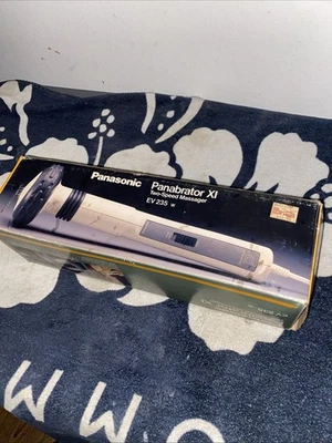 Varita masajeadora corporal vintage Panasonic Panabrator EV235 2 velocidades en caja Foto 1 de 4