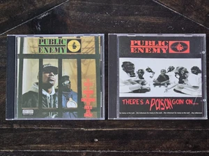 Public Enemy 2CD Lot (It Takes a Nation... + There's a Poison...) Rap, Hip Hop - Picture 1 of 4