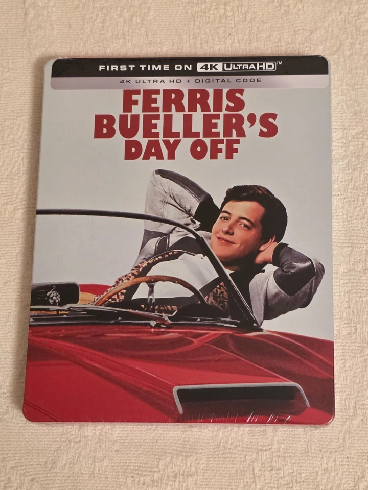 Ferris Bueller’s Day Off Steelbook (4K UHD)-Brand NEW (Sealed) - Image 1 of 2
