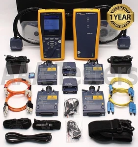 Fluke DTX-1800 Cat6a SM MM Fiber Cable Analyzer DTX-SFM2 DTX-MFM2 DTX-1800-MS - Picture 1 of 12