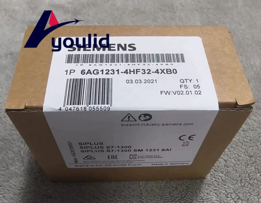 6AG1231-4HF32-4XB0 1PCS NEW SIEMENS Analog Input Module 6AG1231-4HF32-4XB0 - Image 1 of 1