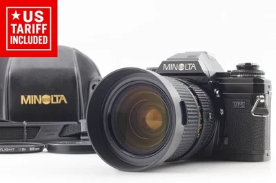 【MINT】 Minolta New X-700 Black Film Camera Body MD 35-70mm f/3.5 Lens From JAPAN - Image 1 of 4