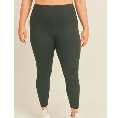 Leggings Maurices talla grande 4X verde bosque Foto 1 de 4