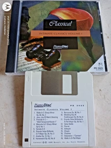 PIANODISC PD 3023 CLASSICAL INTIMATE CLASSIC FLOPPY DISKETTE - Picture 1 of 2