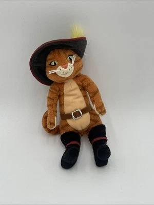 Ty Beanie Babies Gato con Botas Shrek the Third Peluche 8 Pulgadas Gato 2007 con etiquetas Foto 1 de 4