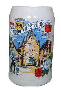 Bierkrug Maßkrug FREISING Altstadtfest Münchner Veitsthor MOY Hofbrauhaus - Bild 1 von 2