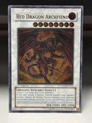 Red Dragon Archfiend (UTR) TDGS-EN041 The Duelist Genesis-1st Edition #1 - Image 1 of 4