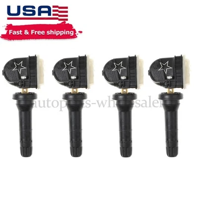 Sensor monitor de presión de neumáticos TPMS 13598772 4 PIEZAS para Cadillac Chevy GMC Buick Foto 1 de 4