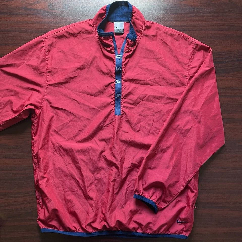 Chaqueta cortavientos vintage Nike Olympics EE. UU. para hombre mediana Foto 1 de 4