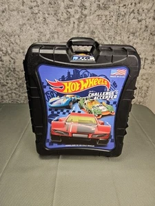 Hot Wheels Challenge Accepted 110 Car Storage Case w/ Retractable Handle Wheels - Picture 1 of 8