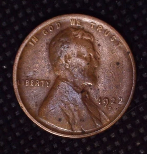 1922-D Lincoln Wheat Cent Penny 1 (C) Semi Key Date #015 - Bild 1 von 2