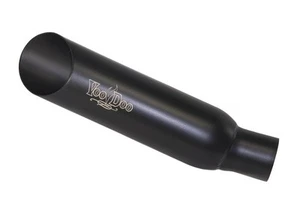 VooDoo Shorty Exhaust 2008-2009 Suzuki GSX-R 600/750 Converter Retained Black - Picture 1 of 1
