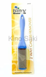 BRITTNY 2 WAY CALLUS CORN REMOVER SCRAPER FOOT FILE PEDICURE TOOL BR1652 - Picture 1 of 1