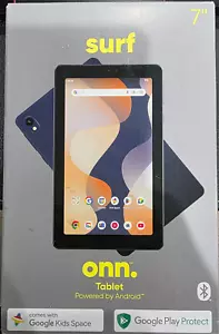 New/Sealed Onn Surf Tablet 7" Android 14 Go Edition Bluetooth 32GB Storage 3GB - Picture 1 of 2