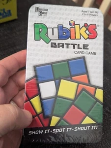 RUBIK'S BATTLE Card Game in COLLECTIBLE TIN SEALED 2017 - Picture 1 of 6
