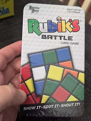 RUBIK'S BATTLE Card Game in COLLECTIBLE TIN SEALED 2017 - Image 1 of 4