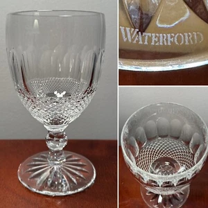 Vaso de copa de té helado con patas Colleen Encore de cristal Waterford retirado - Imagen 1 de 15