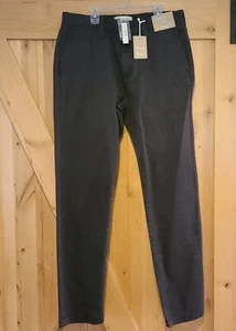 New! Mens Size 31x32 Madewell Slim Chino Pants COOLMAX® Thunder cloud - Picture 1 of 13