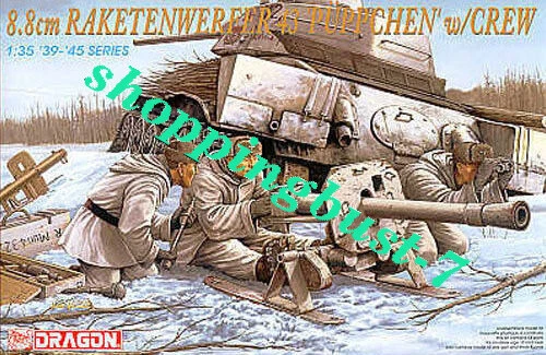 Dragon 6097 1/35 8.8cm Raketenwerfer 43 "Puppchen" w/Crew model kit - Image 1 of 1