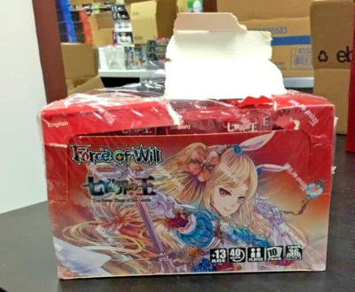 *Force of Will The Seven Kings of the Land Booster Box - Damaged Box - See Pics - Image 1 of 3