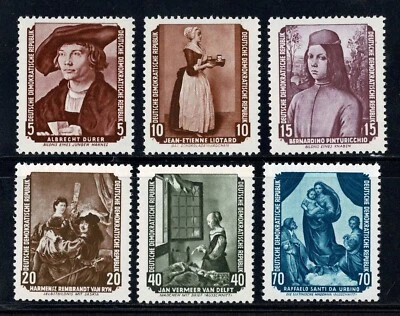 Germany - DDR 1955, Return of famous Art Works Never used - Image 1 of 2