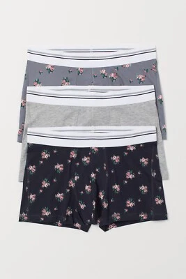 Pack de 3 calzoncillos boxer cortos para hombre H&M talla S NUEVO Foto 1 de 4