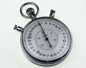 Slava Soviet Vintage Stopwatch Mechanical Chronometer Chronograph USSR Antique - Picture 1 of 3