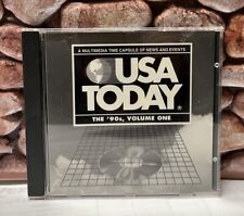 USA Today -  The '90s Volume 1 - CD ROM Multimedia Time Capsule Of News 1993