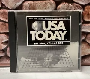 USA Today - The '90s Volume 1 - CD ROM Multimedia Time Capsule Of News 1993 - Picture 1 of 7