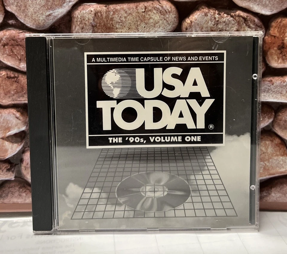 USA Today -  The '90s Volume 1 - CD ROM Multimedia Time Capsule Of News 1993 - Image 1 of 4