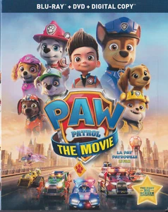 PAW PATROL THE MOVIE (BLU RAY + DVD 2021) NEW SEALED Region A R1 WS Animated - Picture 1 of 2