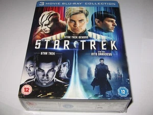 Star Trek Official New 3 Movie Blu Ray Collection Beyond Into Darkness etc - Bild 1 von 2