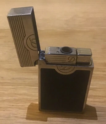 Ancien Briquet ST DUPONT Paris Torche Laque Numéroté - Rare - Imagen 1 de 4