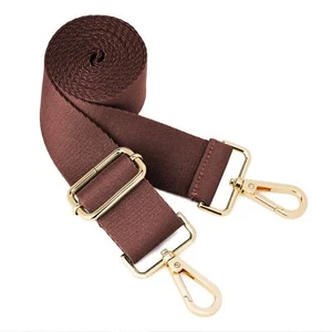 Wide Shoulder Strap SolidAdjustable Replacement Belt Crossbody Canvas Bag Han... - Picture 1 of 4