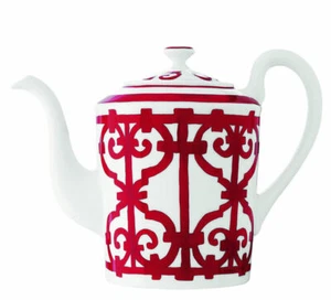NEW HERMES BALCON DU GUADALQUIVIR TEAPOT #P011018P BRAND NIB SERVER FRENCH F/SH - Picture 1 of 2