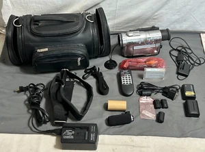 SHARP MiniDV Tape DIGITAL VIEWCAM Camcorder VL-WD450U + Acc WORK Transfer BUNDLE - Picture 1 of 21