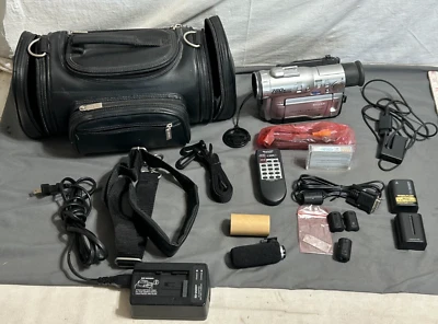 SHARP MiniDV Tape DIGITAL VIEWCAM Camcorder VL-WD450U + Acc WORK Transfer BUNDLE - Image 1 of 4
