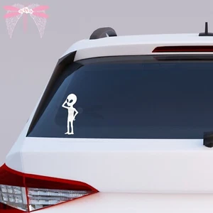 Confused Alien 2 Aufkleber, Auto, Laptop, Handyaufkleber - 10 Größen verfügbar - Bild 1 von 3