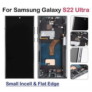 Small LCD Display+Touch Screen Replacement For Samsung Galaxy S22 Ultra SM-S908 - Picture 1 of 16