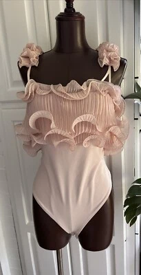 Nuevo con etiquetas Body Free People Intimately Pale Peach de una pieza talla: S Foto 1 de 4