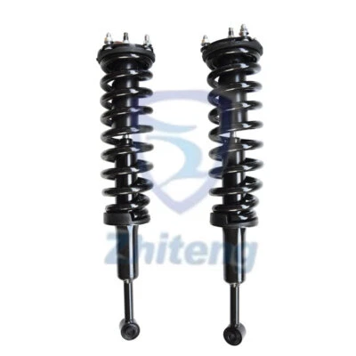 Conjunto de resorte completo de 2 puntales rápidos delanteros para Toyota Tundra 2007-2018 Foto 1 de 4