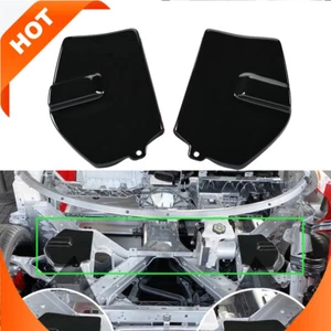 For Corvette C8 2020-2024 Front Strut Shock Tower Cover W/ Mag Ride Gloss Black - Picture 1 of 8
