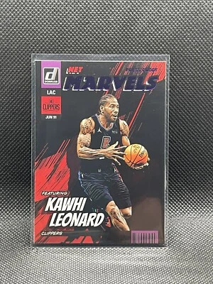 2022-23 Donruss Net Marvels Kawhi Leonard #1 Purple Press Proof LA Clippers - Image 1 of 2