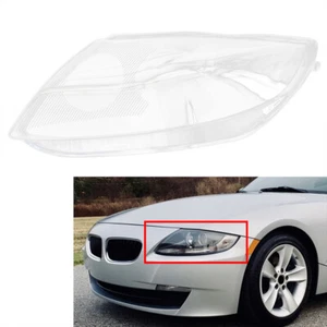 For BMW Z4 E85 2003-2008 Left Side Replacement Headlight Cover Light Lamp Lens - Picture 1 of 8