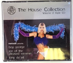 Boy George The House Collection Volume 1 CD album x 3 in Fat Jewel Case mixed - Imagen 1 de 13