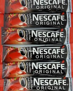 Nescafe Original Instant 1 Cup Individual Coffee Sticks Sachets 
